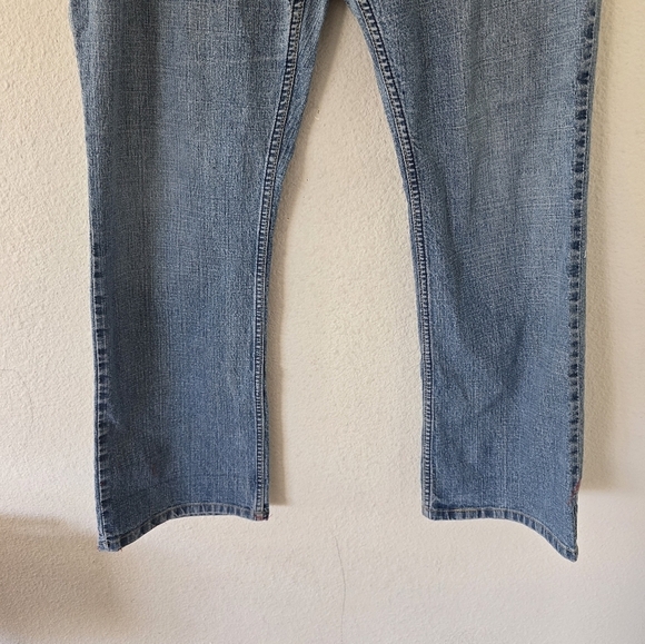 Levi's Jeans Womens Sz 16 Blue Boot Cut High Rise Denim Streetwear Exellent - Picture 4 of 11